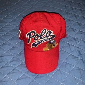 Red Ralph Lauren 1967 Polo hat